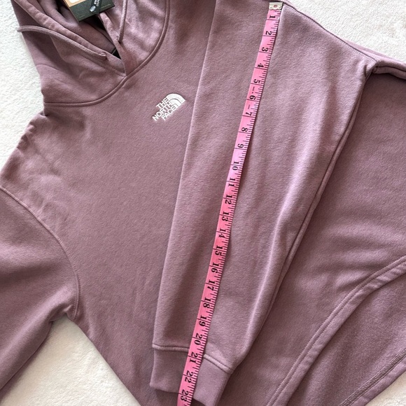 NEW The North Face Evolution Hi-Lo Hoodie Fawn Grey Purple Sweatshirt Womens XXL - Picture 9 of 9